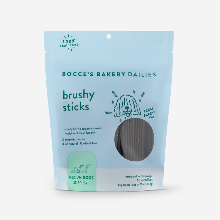 Bocce's Bakery Brushy Sticks Dental Bars